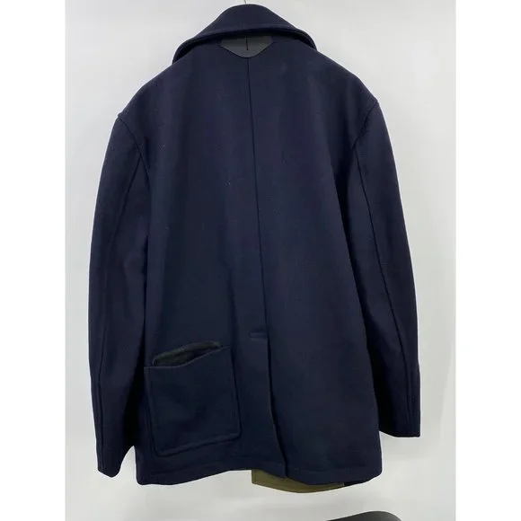 Coach 1941 Wool Mariners Pea Coat Navy Blue Size 50 (XL) NWT $895 (F-1)
